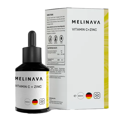 MELINAVA Vitamin C+Zink
