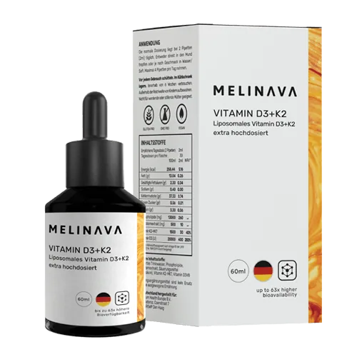 MELINAVA Vitamin D3 + K2