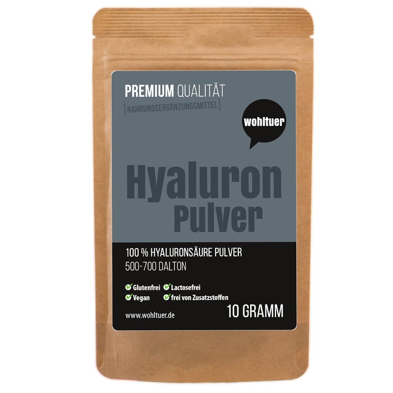 Wohltuer Premium Hyaluron Pulver, 10 g